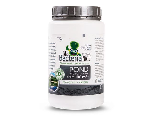 Bio-enzymatic cleaner additives for Ponds with an area of 100m2 or more - 1000g